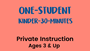 Picture of Kinder Lesson | 30-Minutes | One Student